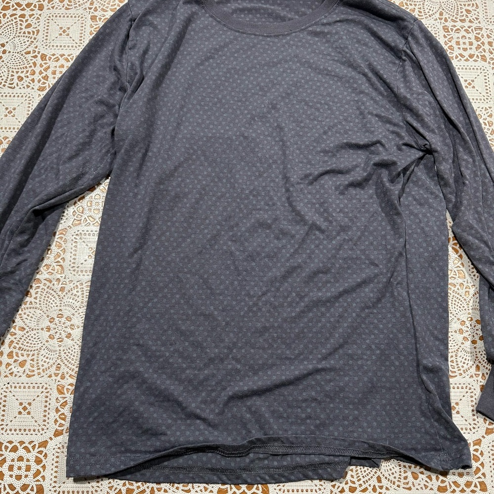 Carhartt Women’s  Long-Sleeve Crew Neck Shirt — Charcoal Gray
